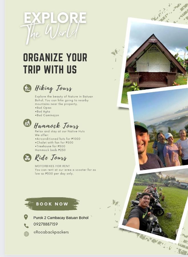Roca'S Homestay Backpackers Chalet Batuan Eksteriør bilde