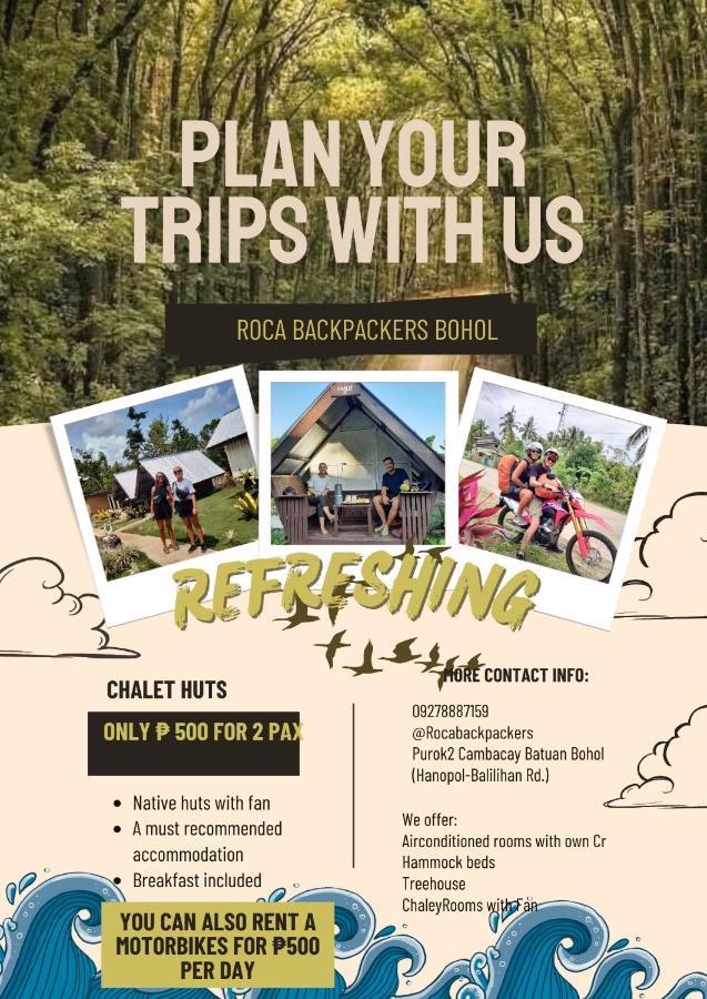Roca'S Homestay Backpackers Chalet Batuan Eksteriør bilde